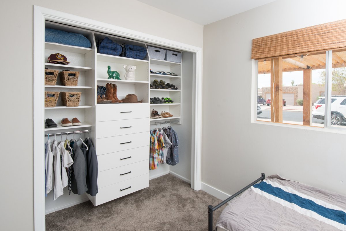 Classy Closets Gilbert custom closet organization system