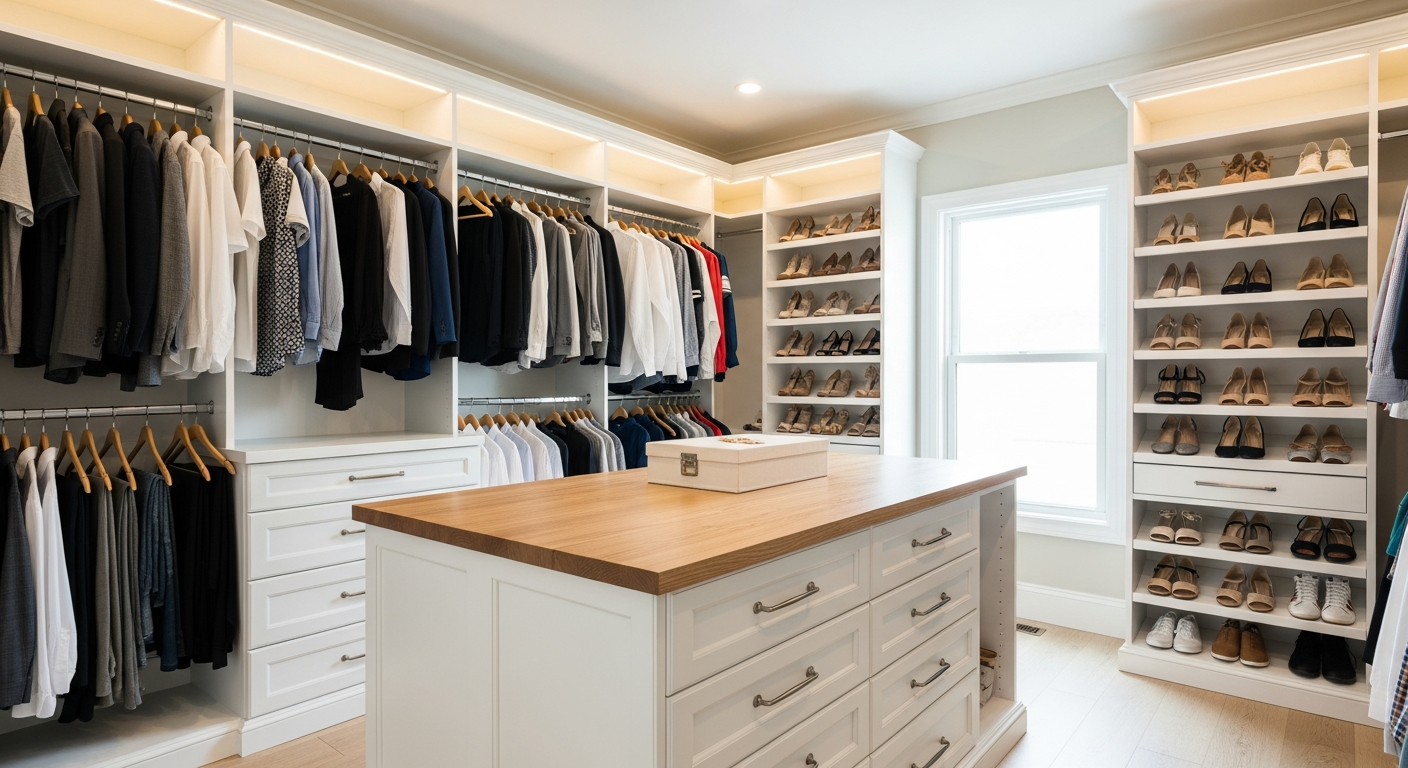 How to Turn a Bedroom Into a Closet on a Budget